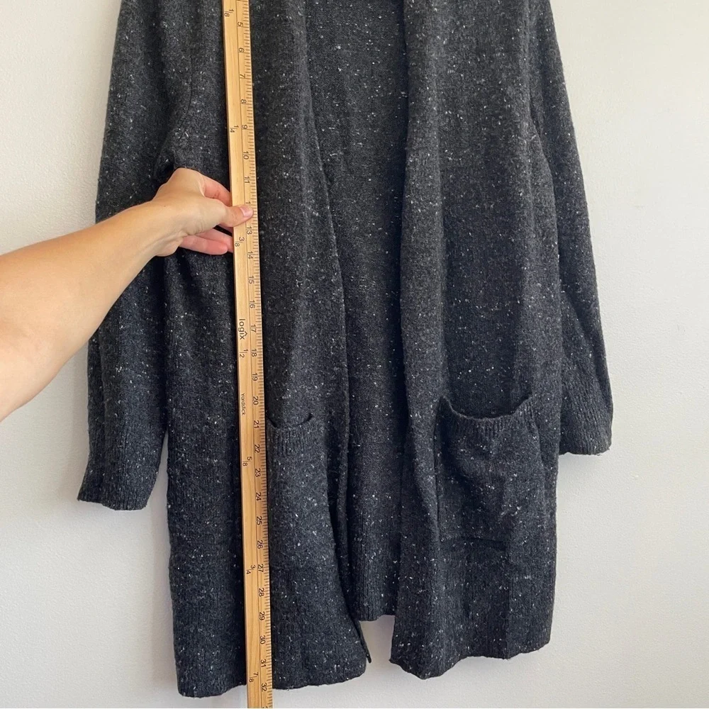 Madewell Donegal Kent Cardigan Sweater in Coziest Yarn wool slouchy speckled M - Picture 11 of 14